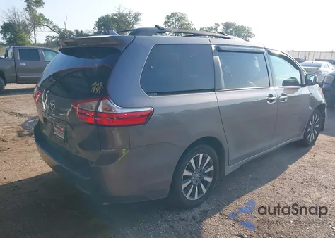 2019 Toyota Sienna Xle Premium 7 Passenger from USA, damaged, VIN 5TDDZ3DC8KS211637